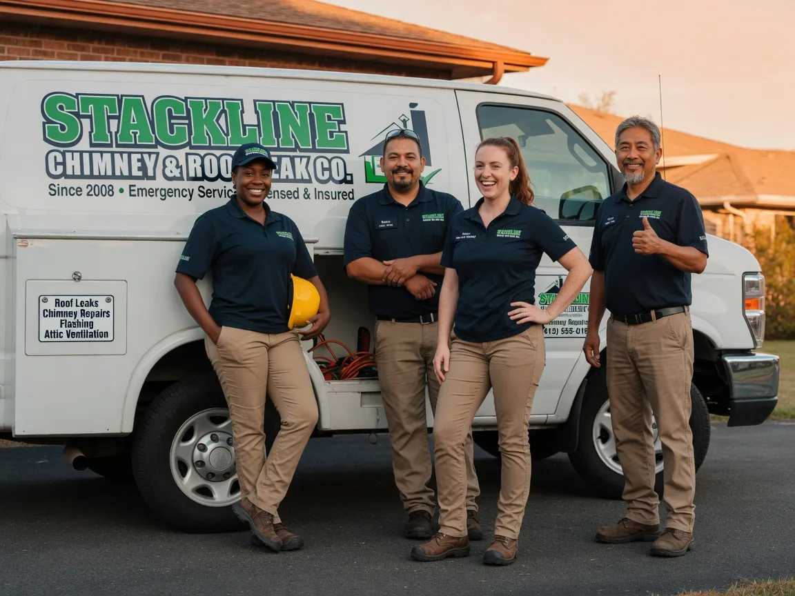 Chimney flashing repair company in Peachtree City, GA